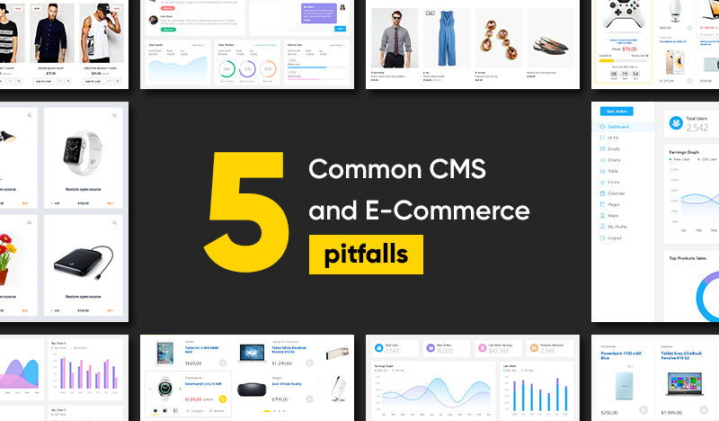5 common CMS and Commerce pitfalls with dashboards and product catalogs