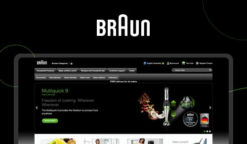 Braun Multiquick 9 hand blender showcasing versatile cooking freedom and design
