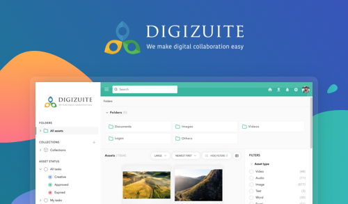 DIGIZUITE digital asset management platform interface for seamless collaboration